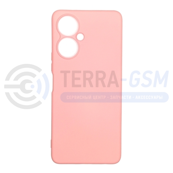 Чехол "Silicone Cover" для Tecno Spark 19 Pro (розовый)