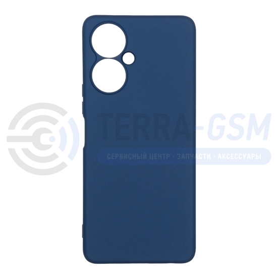 Чехол "Silicone Cover" для Tecno Spark 19 Pro (синий)