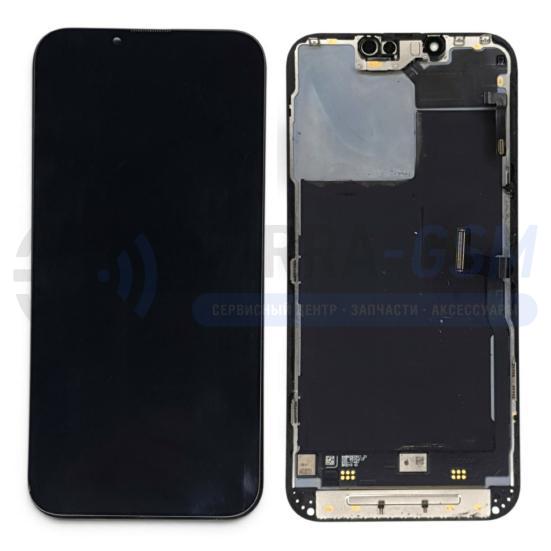 Дисплей для IPhone 13 Pro + тачскрин (черный) Оригинал снятый (С привязкой)