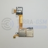 Шлейф Sony D2303/D2302 (M2/M2 Aqua) с держателем 2 SIM/MMC