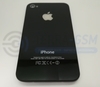 Задняя крышка iPhone 4S черная качество A 